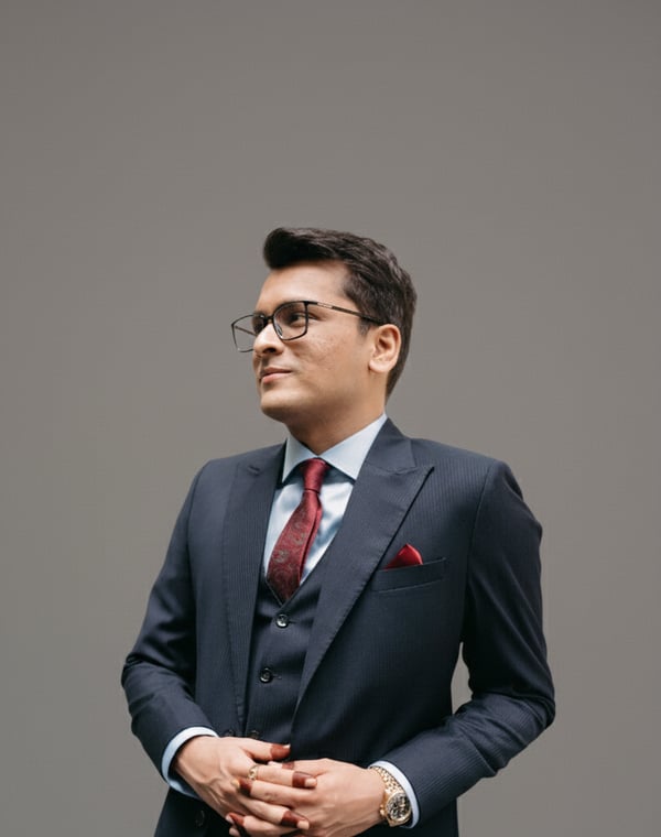 Portrait of Arihanth Mehta, Global CFO at Mehta Global Advisory