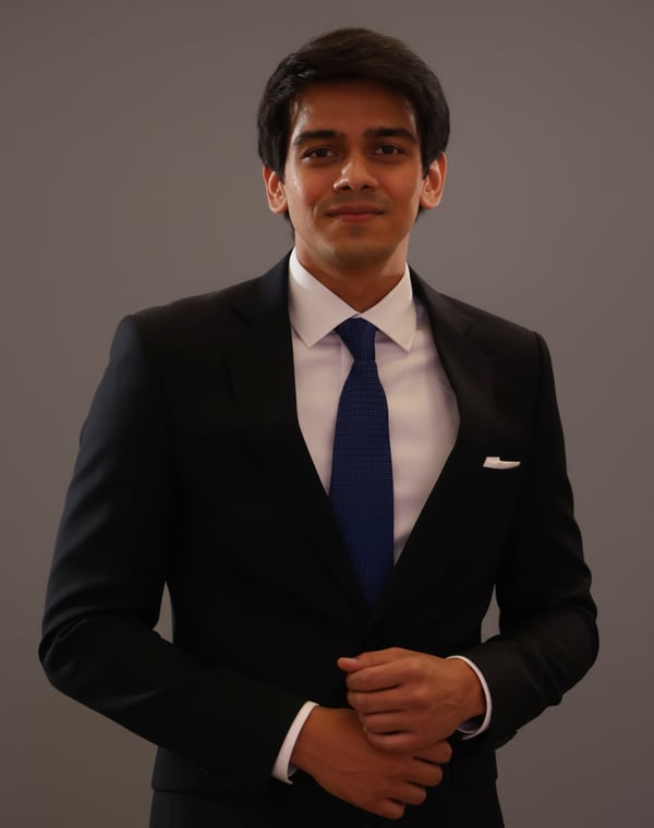 Portrait of Shrreyans Mehta, Global Head — Legal at Mehta Global Advisory